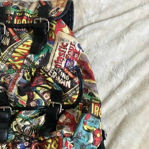 Marvel Drawstring Bookbag